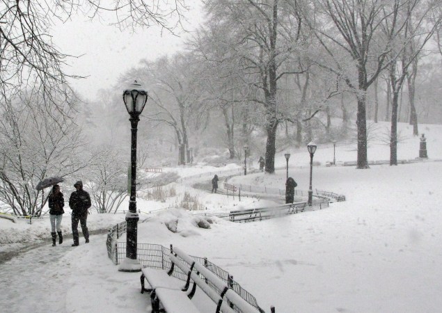 Central Park in early March. (Photo: Getty Images)