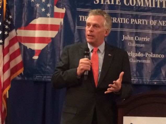 Terry McAuliffe, the governor of Virginia, is a longtime ally of the Clintons.
