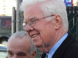 Everyone wanted to get close to Giblin.