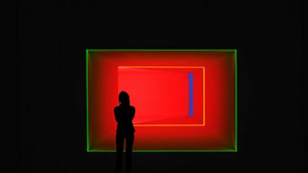 Installation view of James Turrell at the National Gallery of Australia. (Courtesy the National Gallery of Australia)