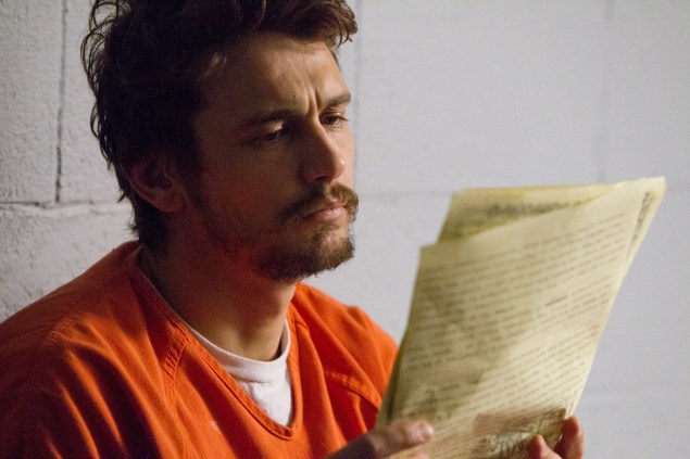 James Franco as Christian Longo in True Story.