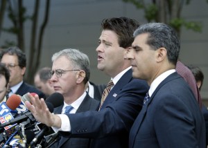 Baroni, center, was part of the scheme, Wildstein told a federal judge today.