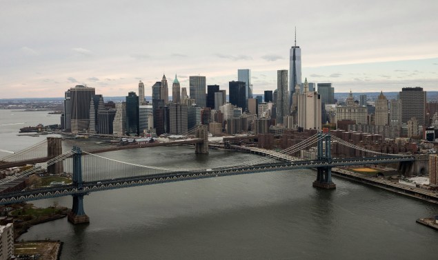 East River bridges would be tolled under the "Move NY" congestion pricing plan. (Photo: Andrew Burton/Getty Images)