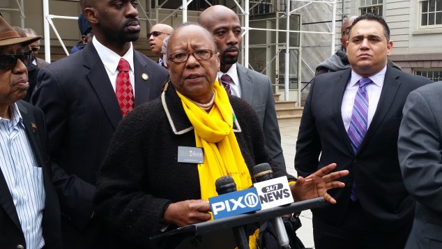 Bertha Lewis today. (Photo: Ross Barkan/New York Observer)
