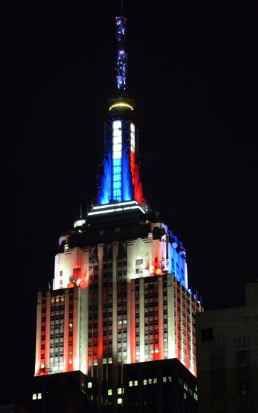 US - VOTE - MIDTERMS - EMPIRE STATE BLDG