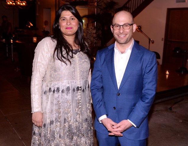 Ms. Obaid-Chinoy and Mr. Schocken. (Photo: Getty)