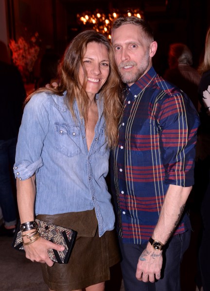 Courtney Crangi and Philip Crangi also attended the party. (Photo: Getty)