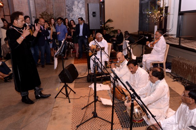 The musicians featured in the documentary gave a performance. (Photo: Getty)