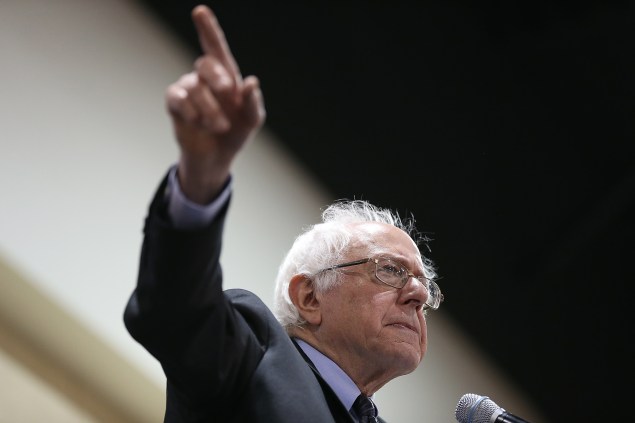 Sen. Bernie Sanders. (Photo by Win McNamee/Getty Images)