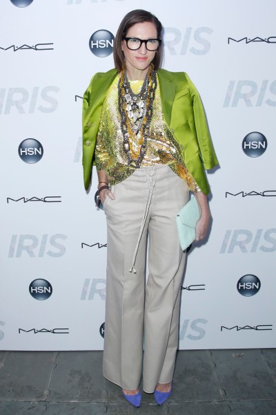 Ms. Lyons at the New York premiere of Iris. (Photo: Patrick McMullan)