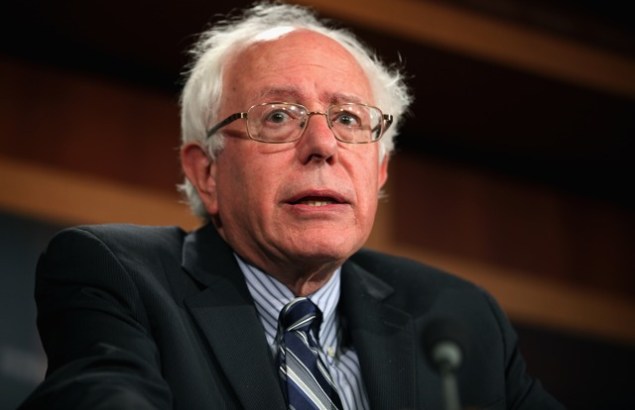 Senator Bernard Sanders. (Photo: Chip Somodevilla/Getty Images)