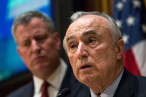 Police Commissioner Bill Bratton remains popular with police; his boss not so much. (Photo: Andrew Burton/Getty Images)