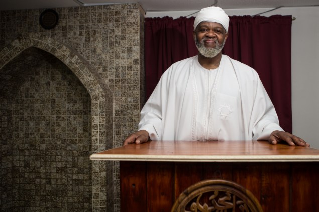 Imam Al-Hajj Talib 'Abdur-Rasi. Photo by Arman Dzidzovic/New York Observer.