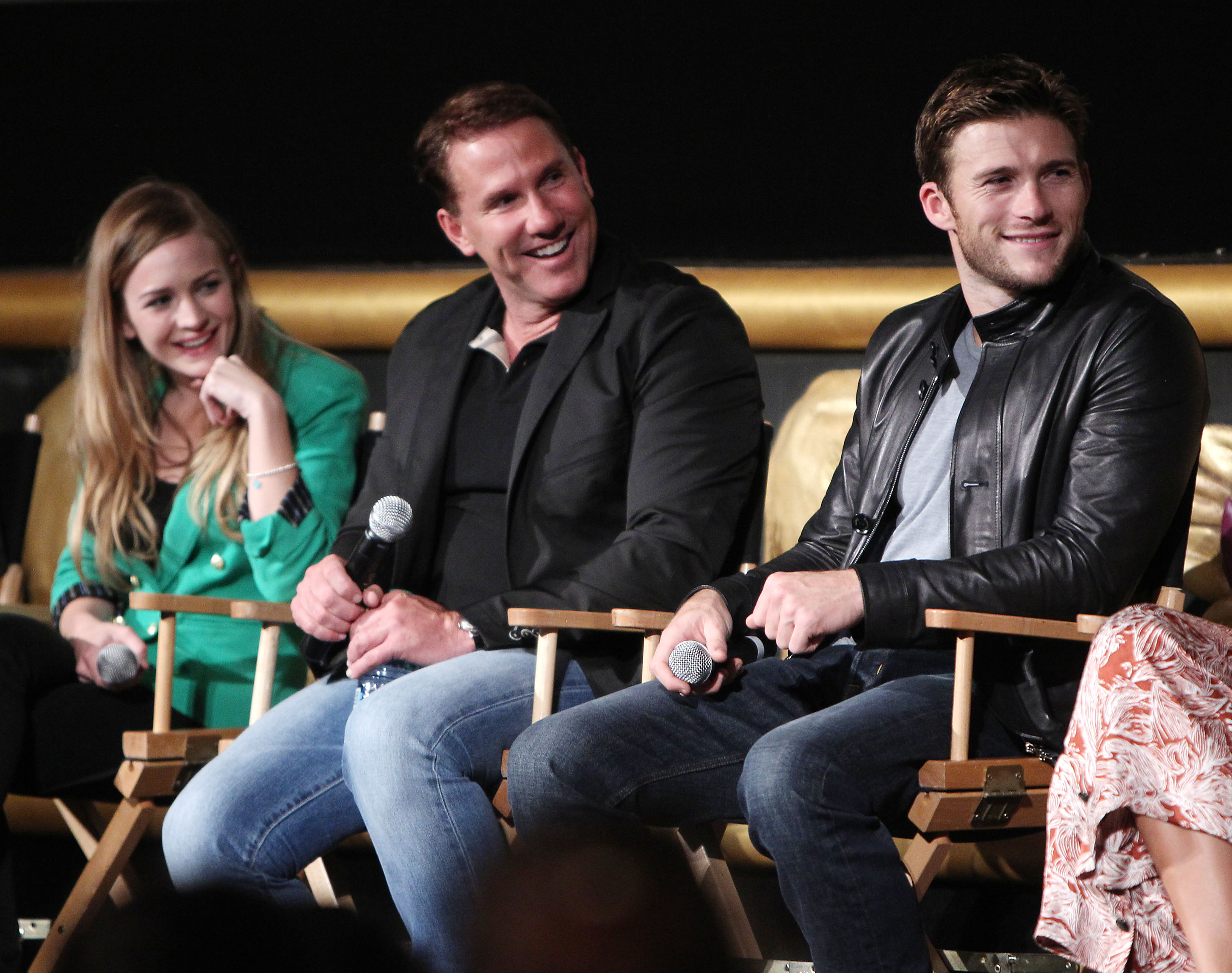 The cast of "The Longest Ride" (Photo: Patrick McMullan).