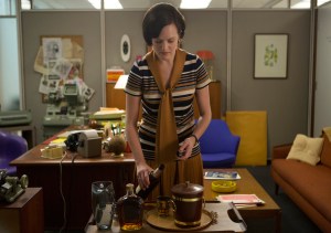 Peggy Olson (Elisabeth Moss). (Photo by Justina Mintz/AMC)