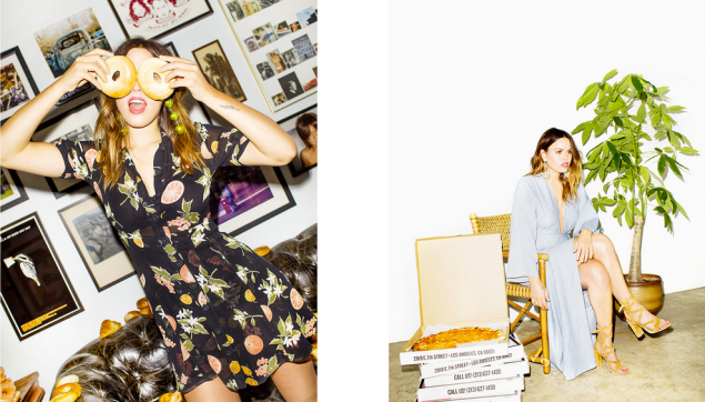 Looks from Reformation's environmentally friendly 'Low Carb' collection (photo: Reformation)