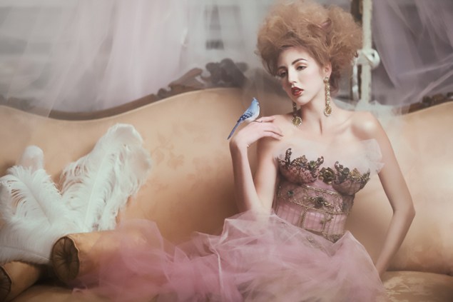 A faerie-inspired design by Susan LaFica.