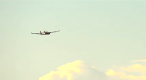 An anti-poacher drone in flight. (Photo: YouTube)