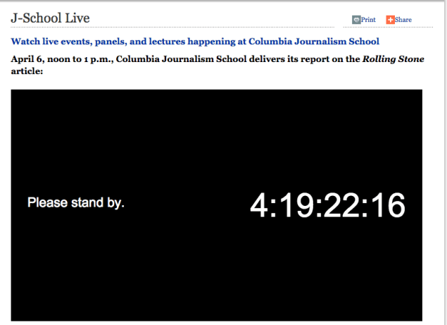 Columbia Countdown
