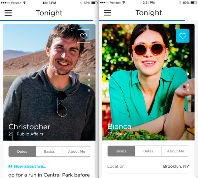 Mr. Schechter believes chatting on dating apps can be counter-productive. (Photo: HowAboutWe)