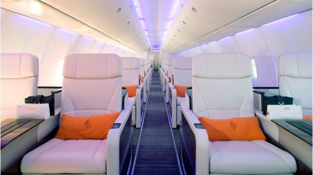 The interior of the jet. (Photo: The Four Seasons)