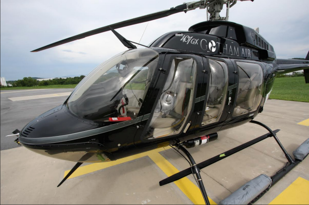 Gotham Air's new helicopters come equipped with noise-reduction technology. (Photo: Gotham Air)