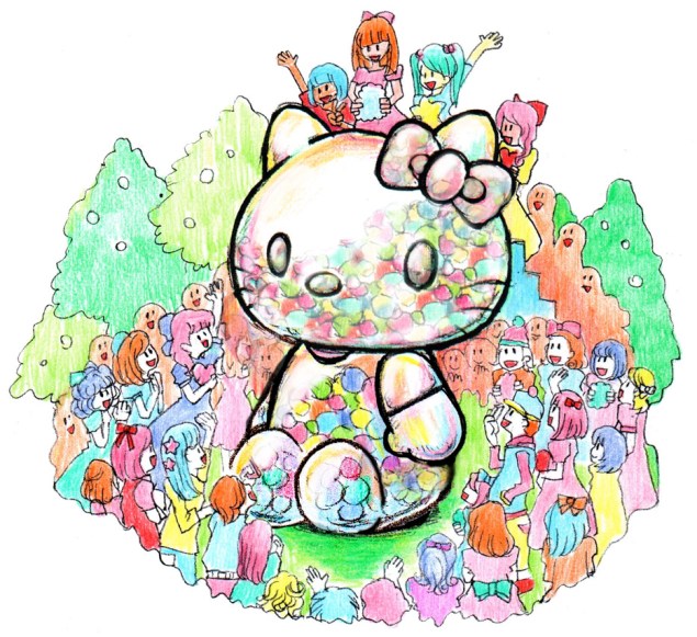 A Giant Hello Kitty Time Capsule is Headed for Midtown Manhattan