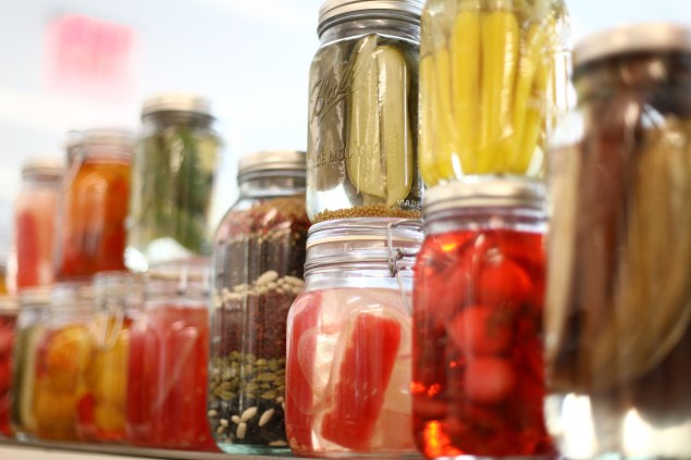 Used to preserve pickles, benzoic acid can cause irritation to the skin and eyes. (Photo: Getty)