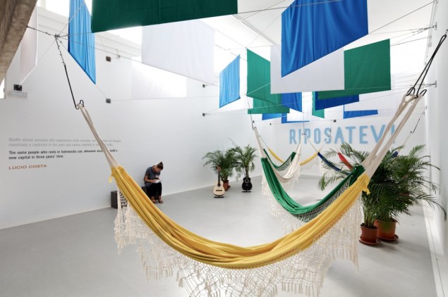 The Costa Rica pavilion from the 2012 Venice Architecture Biennale (Getty)