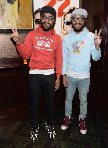 The Lucas Brothers. (Photo: Dimitrios Kambouris/Getty Images).