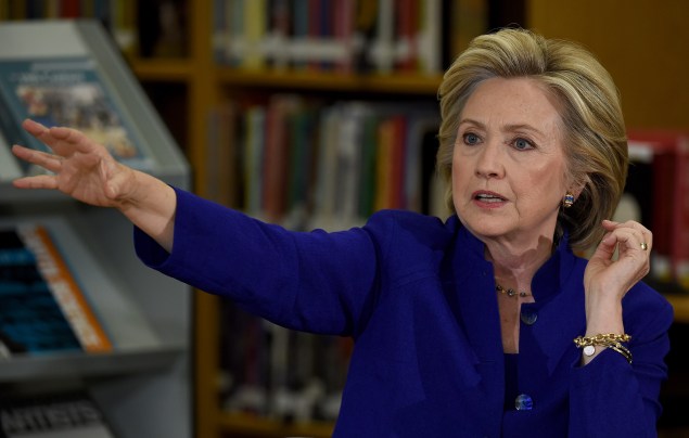 Hillary Clinton on the campaign trail. (Photo: Ethan Miller/Getty Images)