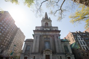 The Church of Christ at 361 Central Park West. Photo by Aaron Adler for The Commercial Observer