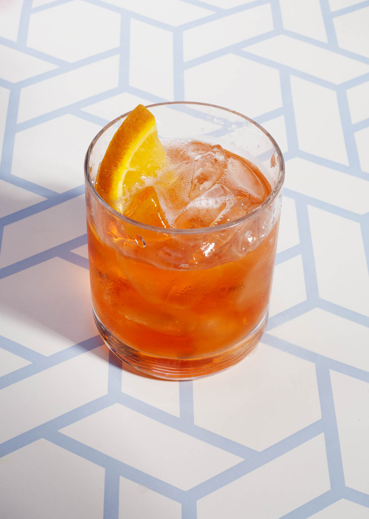Aperol Spritz at Walter Foods. (Photo: Roxana Azar/New York Observer).