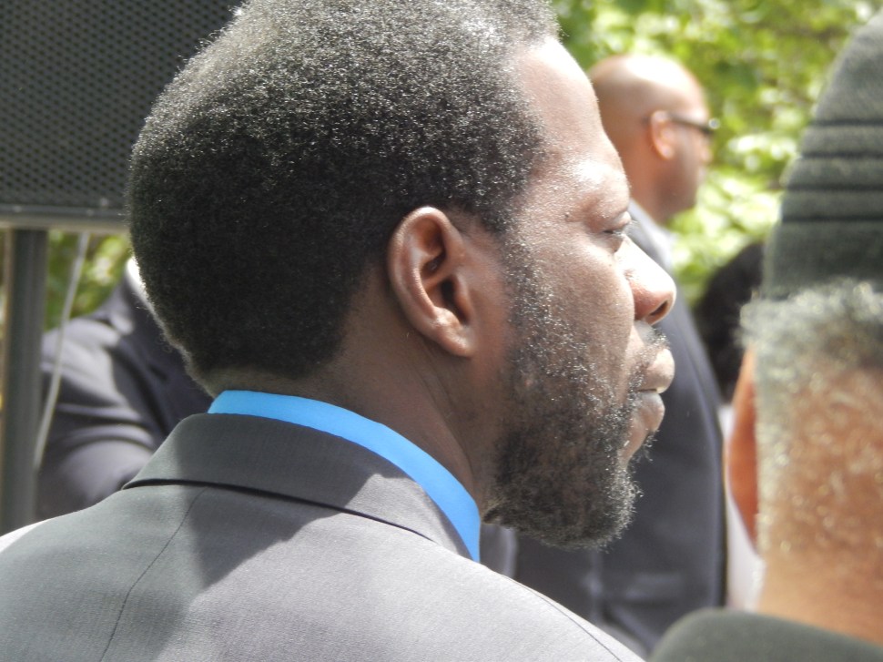 Former Irvington Councilman/Labor Leader John Sowell.