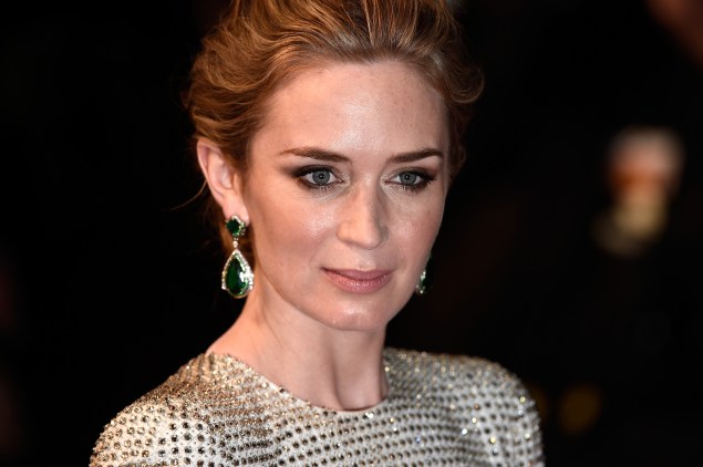 Emily Blunt stars in Sicario, which premiered at Cannes this week. (Photo: Getty Images)