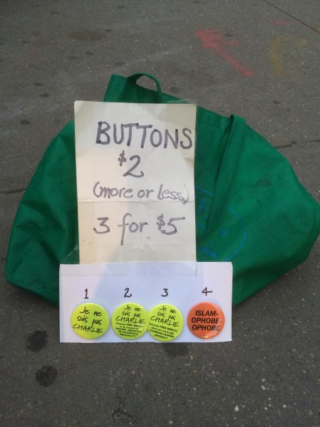 Buttons. (Photo: Matthew Kassel)