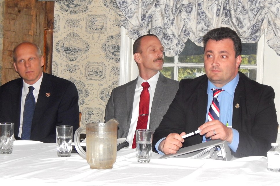 From left: Krickus, Tedesco, Cesaro.