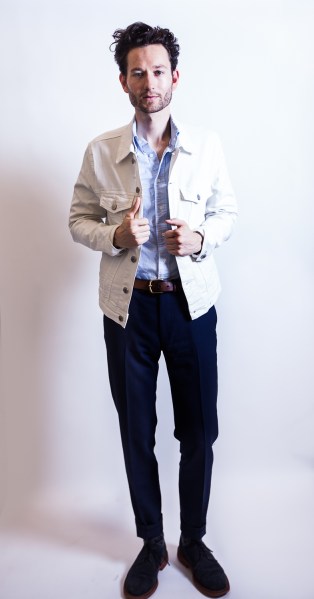 Isaac 1 look 3 ways PHOTO: Emily Assiran/New York Observer