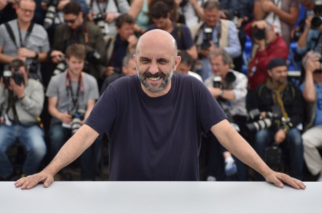 Argentinian director Gaspar Noé poses at the 68th Cannes Film Festival. (Photo: Getty Images)