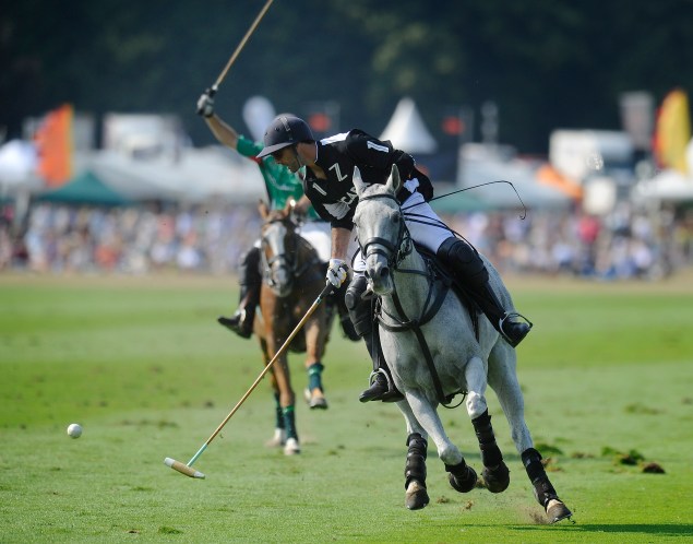 The Veuve Clicquot Gold Cup for the British Open Polo Championship. (Photo: Getty Images)