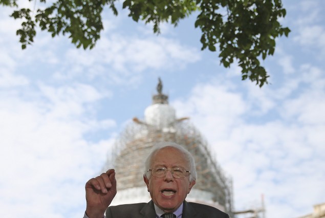 Vermont Sen. Bernie Sanders. (Photo by Mark Wilson/Getty Images)
