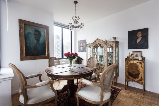 The dining room. (Photo: Emily Assiran/New York Observer)