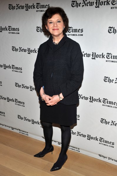 NEW YORK, NY - JANUARY 08:  New York Times film and literary critic Janet Maslin attends the 10th Annual New York Times Arts & Leisure Weekend photocall at the Times Center on January 8, 2011 in New York City.  (Photo by Stephen Lovekin/Getty Images)