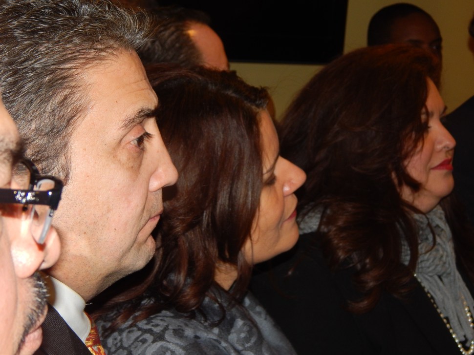 Diaz, center.