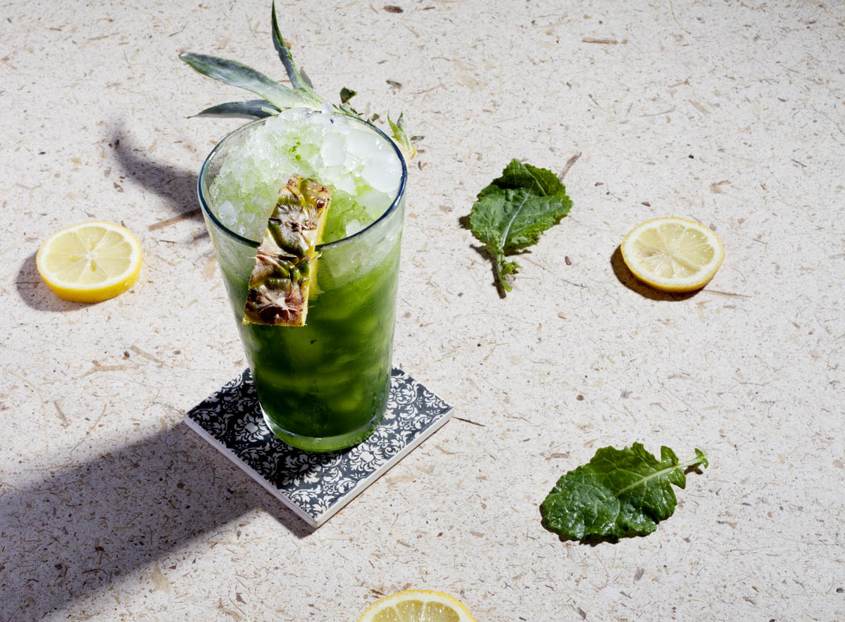 Park Slope Swizzle at Clover Club. (Photo: Roxana Azar/New York Observer).