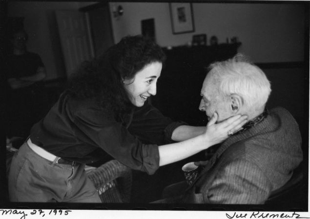 Saul Bellow and his wife Janis photographed by Jill Krementz on May 27, 1995 in Brattleboro, Vermont. Janis Bellow will be on stage at the 92nd Street Y on Wednesday evening celebrating the centennial of her late husband.