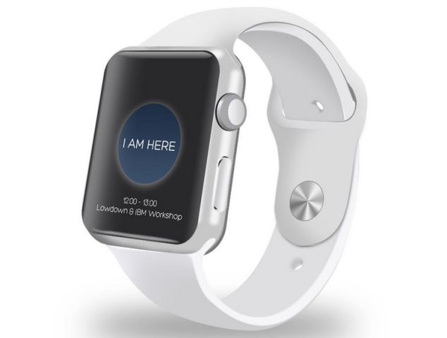 ARRIVED on Apple Watch (Photo: Lowdown Ltd.)