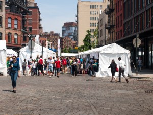 Google's second annual Geek Fair in Gansevoort Plaza