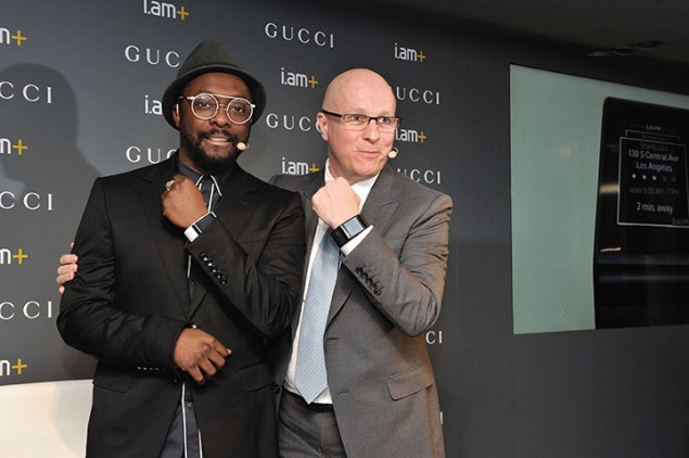 will.i.am-&-Gucci-Watches-&-Jewelry-president-and-CEO-Stephane-Linder