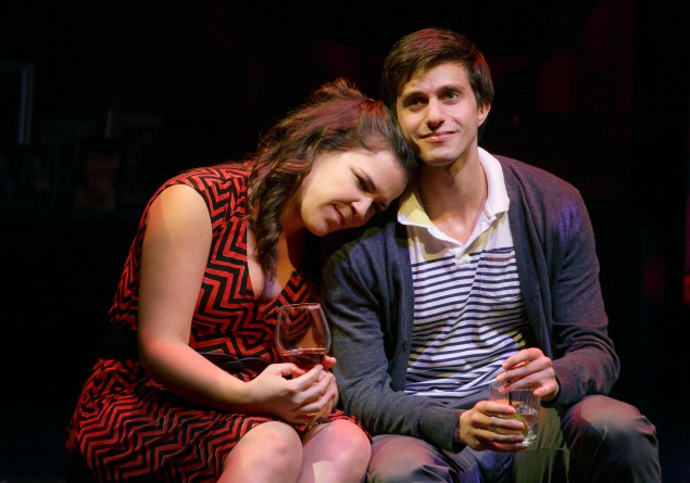 Lindsay Mendez and Gideon Glick in Significant Other.  (Photo: Joan Marcus)